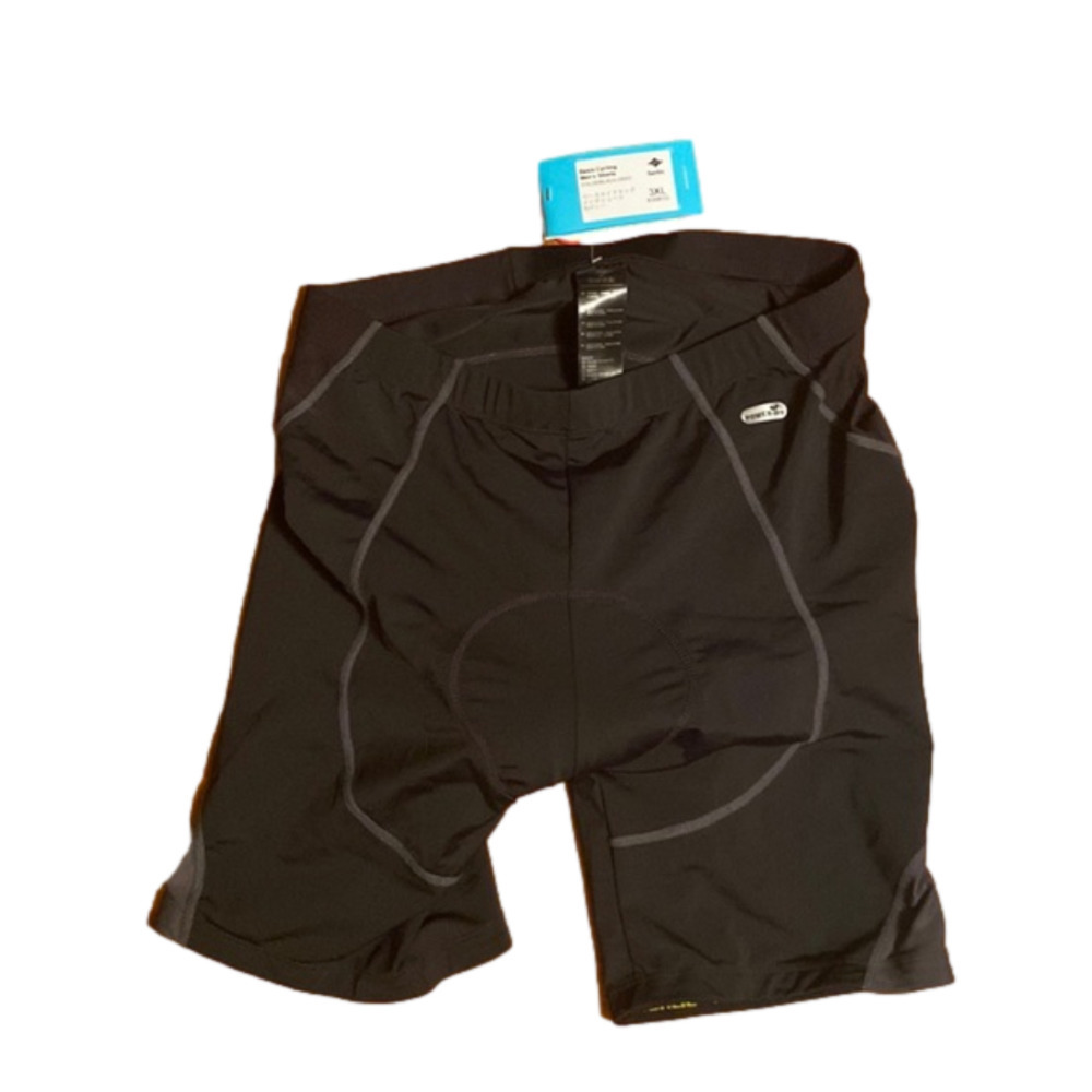 3/$10 NWT Santic black padded bike shorts 3XL (stretches to 46” waist) -bm